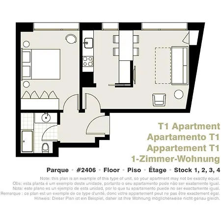 Serviced - Parque Apartment Lisbon