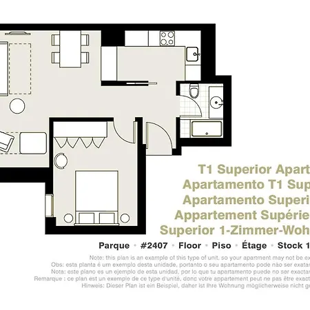 Apartment Serviced - Parque Lisbon